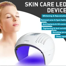 EUtaxfree pdt светодиоды Фотон спектрометр лампа для светотерапии за кожей лица Красота spa ФДТ маска для лица против морщин Удалить устройство салон Красота