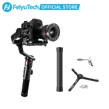 

FeiyuTech AK4000 Camera Gimbal Tripod Pole 3-Axis Stabilizer with Follow Focus for Canon 5D Mark III Panasonic SONY