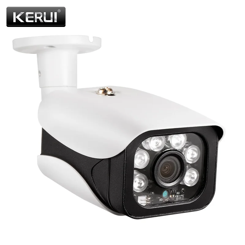 Камера видеонаблюдения KERUI для дома проводная камера безопасности 5 Мп POE RJ45