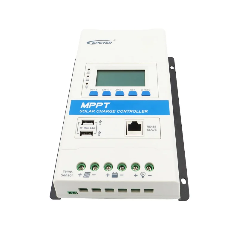 TRIRON 10A 20A 30A 40A MPPT солнечный заряд и регулятор разряда, защита от аккумулятора USB