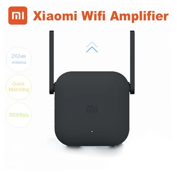 

Original Xiaomi Pro Router 300M WiFi 2.4G Network Expander Repeater Power Roteador 2 Antenna for Mi Router Home Office