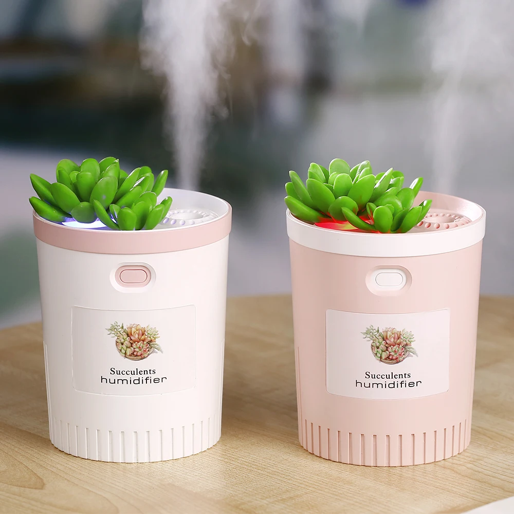 

350ml Porable Air Humidifier USB Ultrasonic Aroma Essential Oil Diffuser Colorful Night Light Humidifier Mist Maker For Home Car