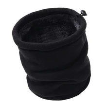 Зимняя Маска для лица, теплая многофункциональная Теплая Флисовая ветрозащитная Лыжная эластичная повязка на шею, Шапка-бини