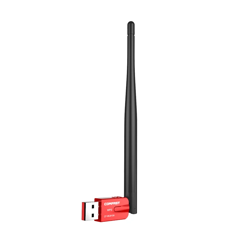 Comfast CF-WU910A двухдиапазонный 5,8G USB WiFi адаптер 600 Мбит/с Wifi антенна беспроводная сетевая карта Bluetooth 4. 2 адаптера WiFi ключ - Цвет: CF-WU910A