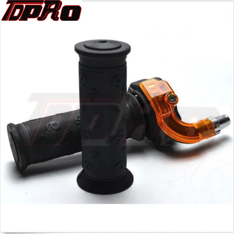 TDPRO 47/49cc 22 мм 2-х тактный двигатель мотоцикл дроссельной заслонки ручка бар ручки для 47cc 49cc мини Moto Dirt Pit ATV багги карман