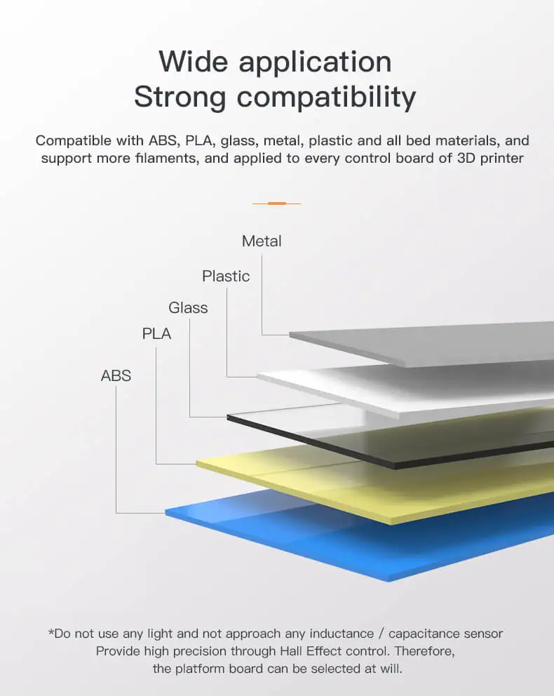Creality Original Touch Auto Cama Nivelamento Cr-10 Ender 3 v2 3d bl 4 nivelamento, CR-10 ender 3 CR-10 v2
