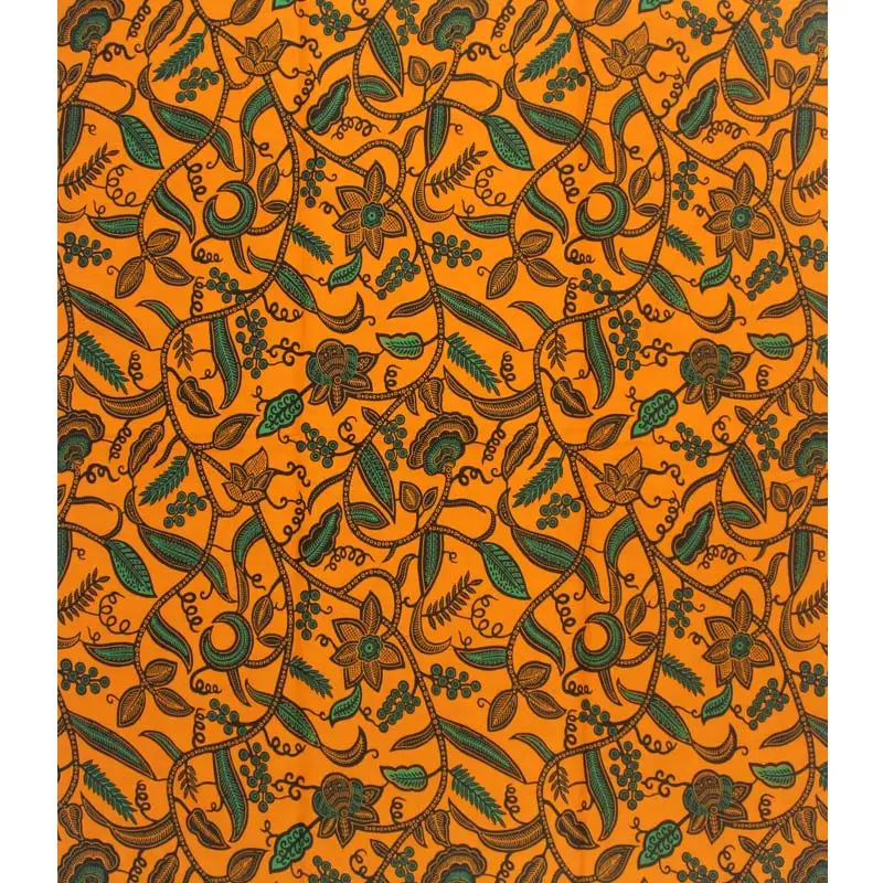 Самые популярные восковые ткани хлопок настоящий голландский воск 6 ярдов Африканский принт восковая ткань высокого качества для вечерние Y91016-2