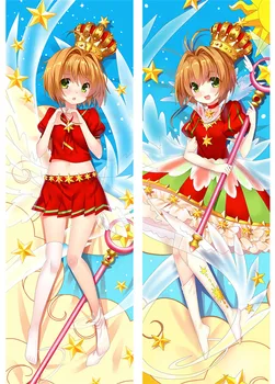 

Double-side Printed Card Captor Sakuras pillow cover case sexy girl body throw pillow case Otaku Hugging Body pillowcase