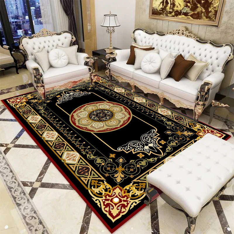 European Large Area Rugs Abstract Geometric Palace Decor Vintage Tapete Living Room Bedroom Sofa Table Non-Slip Carpet and Rug European Large Area Rugs Abstract Geometric Palace Decor Vintage Tapete Living Room Bedroom Sofa Table Non-Slip Carpet and Rug