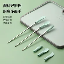 

Youpin 3pcs/lot Multipurpose Mini Silicone Spatulas Sauce butter Spatulas High and low temperature resistant Baking set