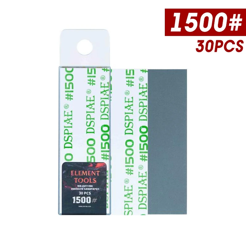 DSPIAE 30 шт. Wsp элементы инструменты высечки клейкая наждачная бумага 75*25 мм клеи герметик наждачная бумага для улучшения дома Новинка - Цвет: H