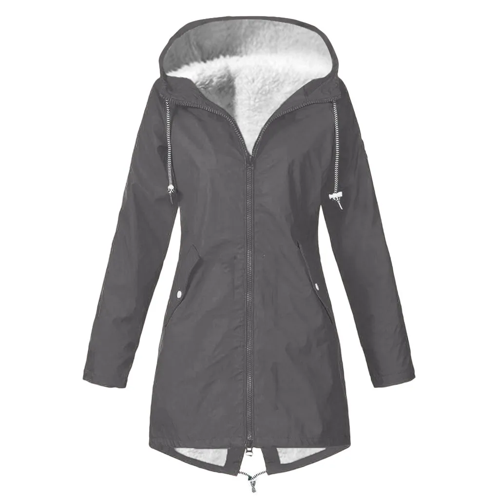 5XL лесная куртка, дождевик, Женские Водонепроницаемые Дождевики, уличная куртка, пончо, дождевик Толстовка для собак, дождевик размера плюс, дождевик - Цвет: Dark Grey