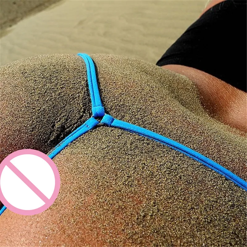 Женские Экстремальные сексуальные мини стринги треугольные трусики G хлопковые