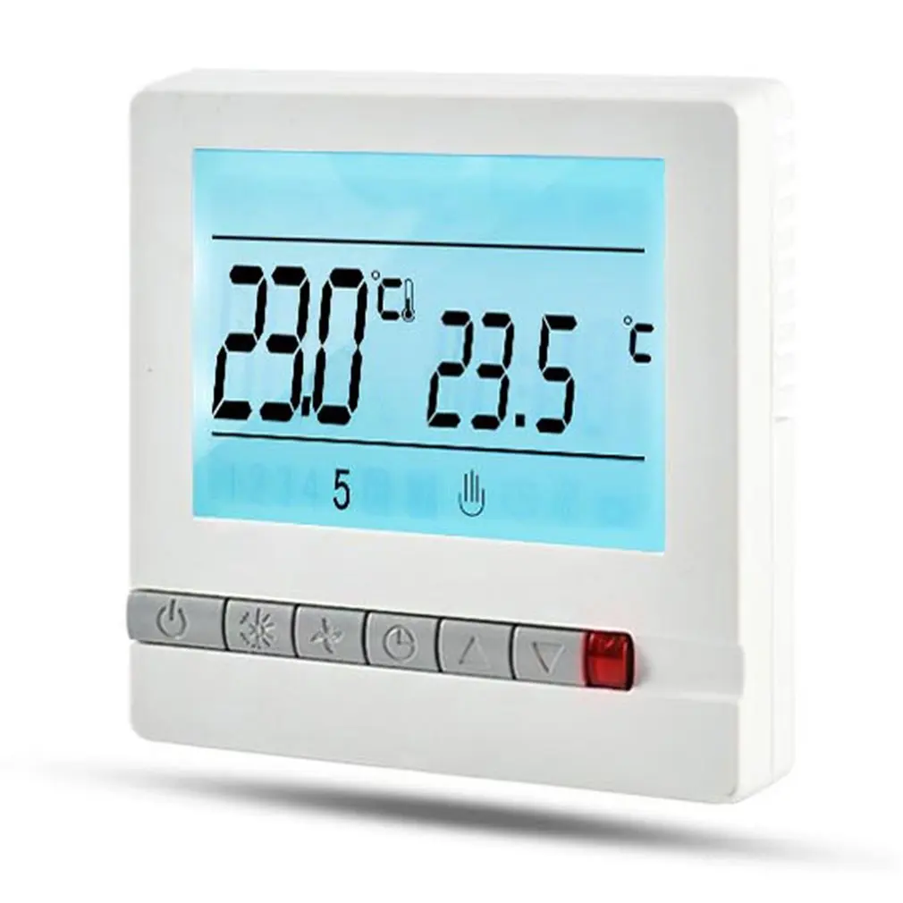 V705H большая акция 220V 25A lcd программируемый комнатный термостат для подогрева пола Комнатный контроллер температуры