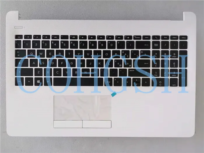 Ноутбук Упор для рук верхнюю крышку чехол белый для hp 15-BR 15-BW 15-BS 250 255 G6 AP204000E10 его