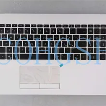 Ноутбук Упор для рук верхнюю крышку чехол белый для hp 15-BR 15-BW 15-BS 250 255 G6 AP204000E10 его