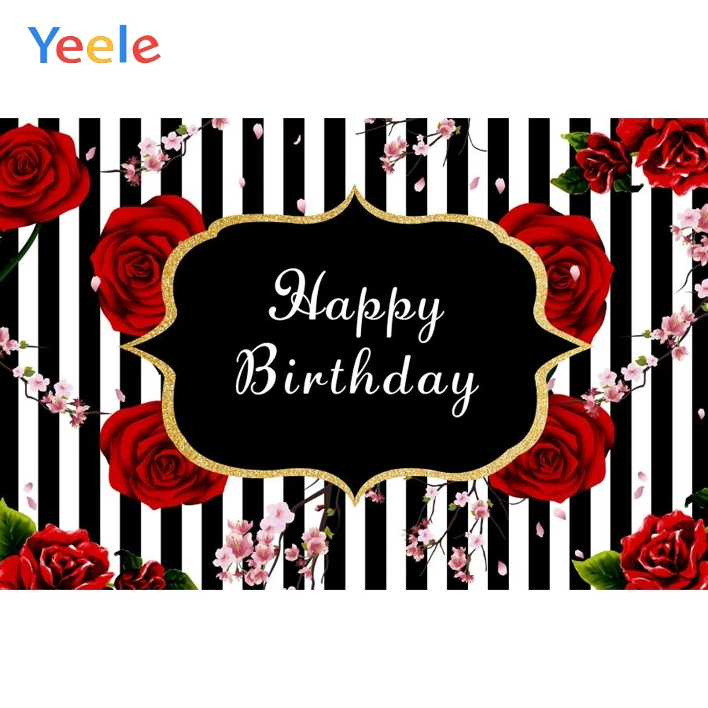 

Flower Stripe Rose Backdrop Floral Newborn Baby Shower Children Birthday Party Photography Background Photo Studio Photophone