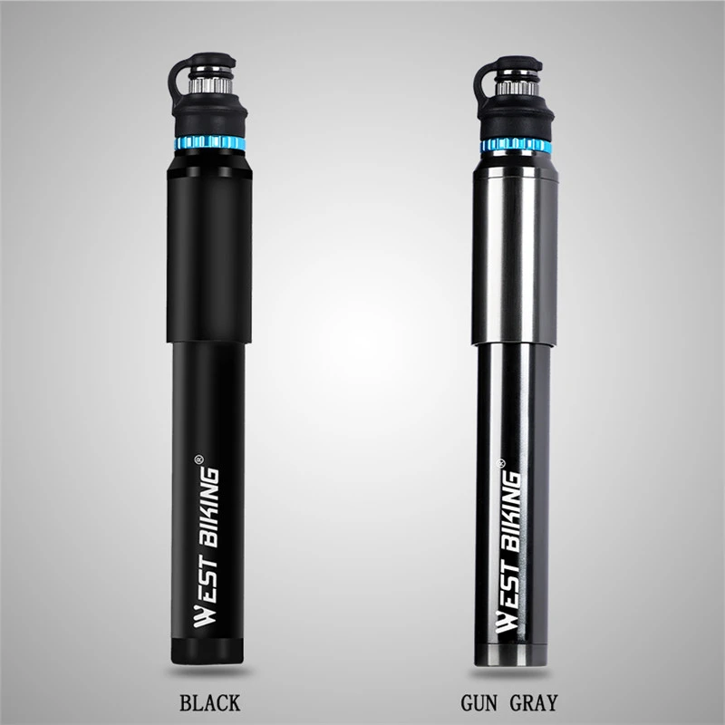 Портативный велосипедный насос ручной для велосипедов дорожных и горных | Спорт