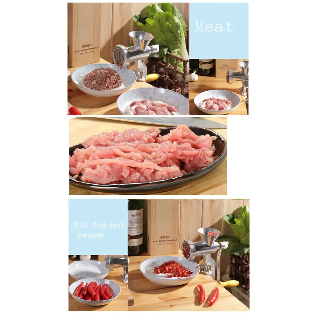 Ручная мясорубка и посуда для сосисок лапши ручные приспособления изготовления