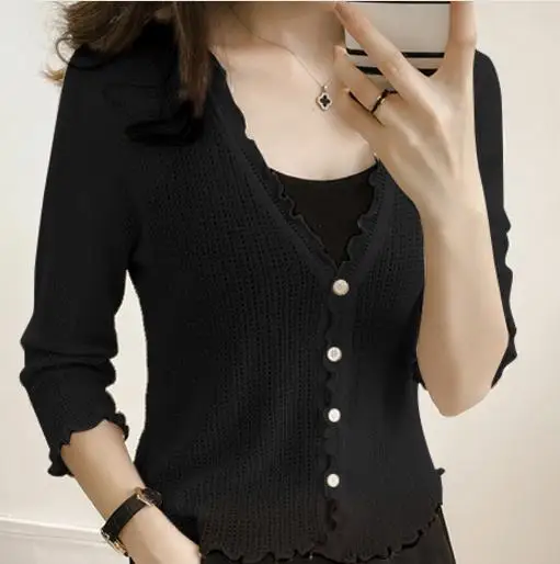 Clobee Болеро для feminino blusa tricot костюмы осень сексуальный женский вязаный свитер женский кардиган с длинным рукавом куртки S356