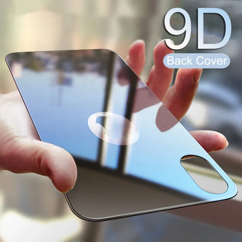 Защитное закаленное стекло 9D для iPhone X XS MAX XR 12 11 Pro 7 8 Plus полное покрытие черное