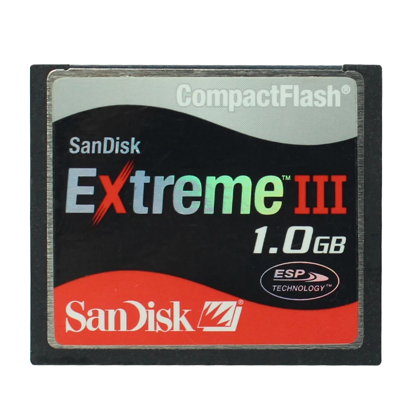 Original Sandisk Extreme III 1GB CompactFlash Card 1GB CF Memory Card
