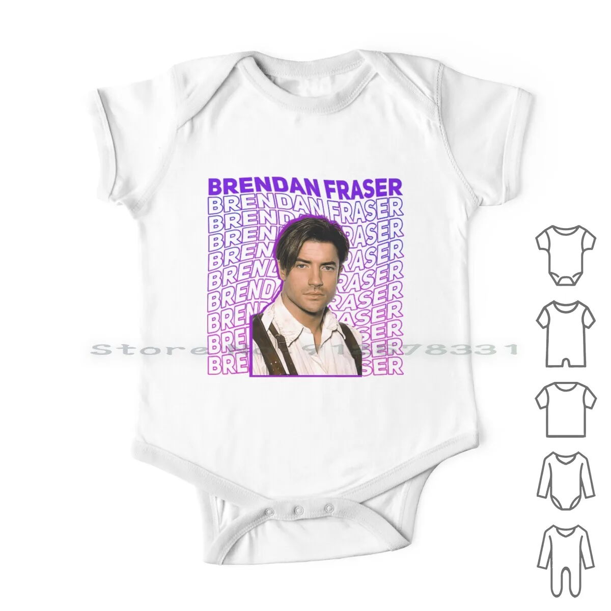 

Brendan Fraser Newborn Baby Clothes Rompers Cotton Jumpsuits Fraser The Mummy Movie Save Brendan Infant Long Sleeve Sleeveless