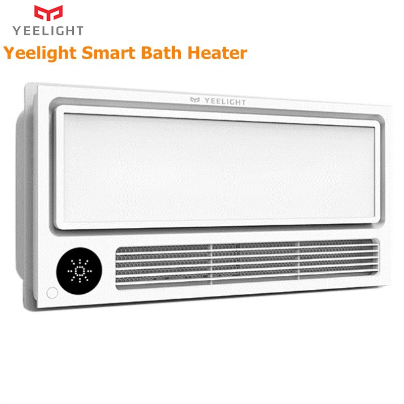 Умный обогреватель для ванной Yeelight, Bluetooth, мобильное приложение, дистанционное управление, 8 в 1, нагреватель для ванны, 3 передачи, быстрый нагрев, нагреватель для ванны