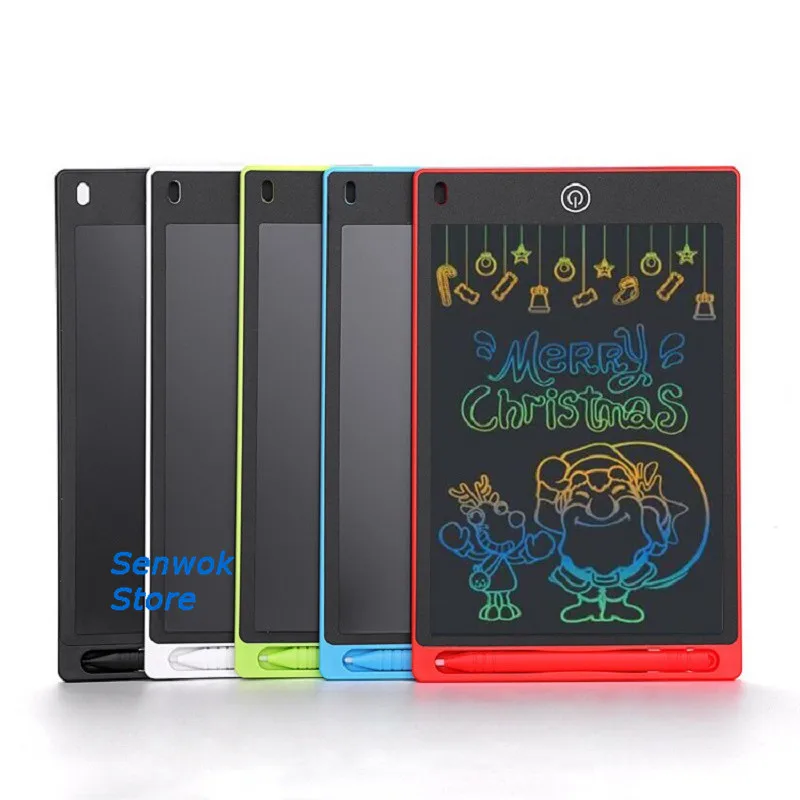 Colorful Handwriting Pads Portable Electronic Tablet Board ultra-thin Board with pen Message Graphics Board Kids 8.5inch Writing electronic writing board durable portable one key erase kid eye protection writing drawing board school supplies