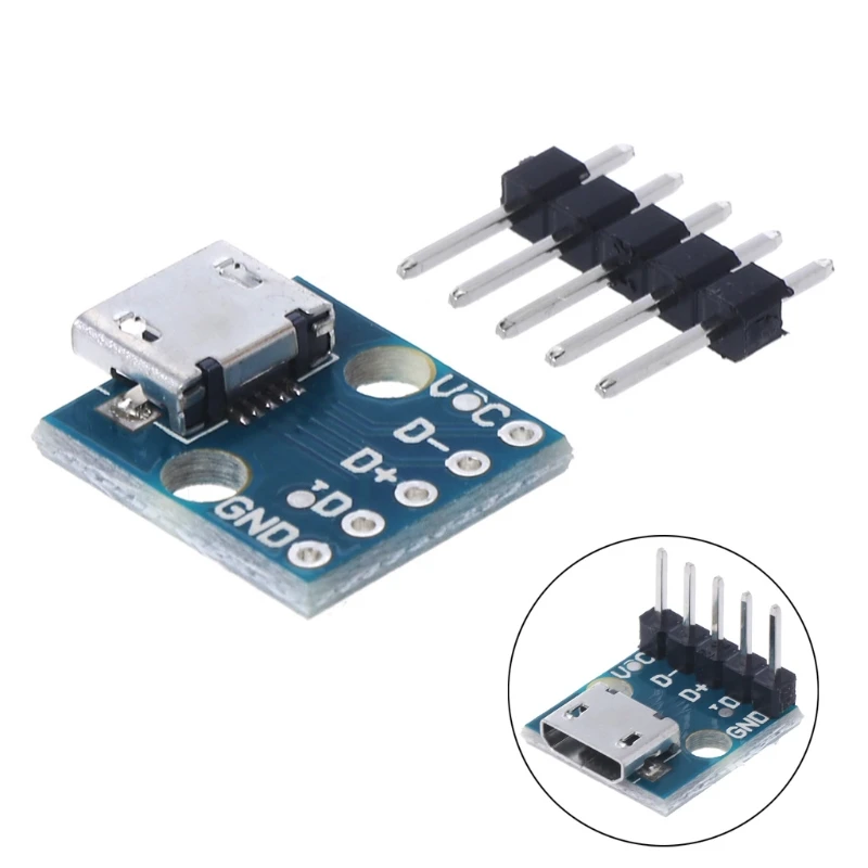 Женская спортивная видеокамера с разъемом MICRO USB Для DIP 5-контактный разъем Pinboard 2 54
