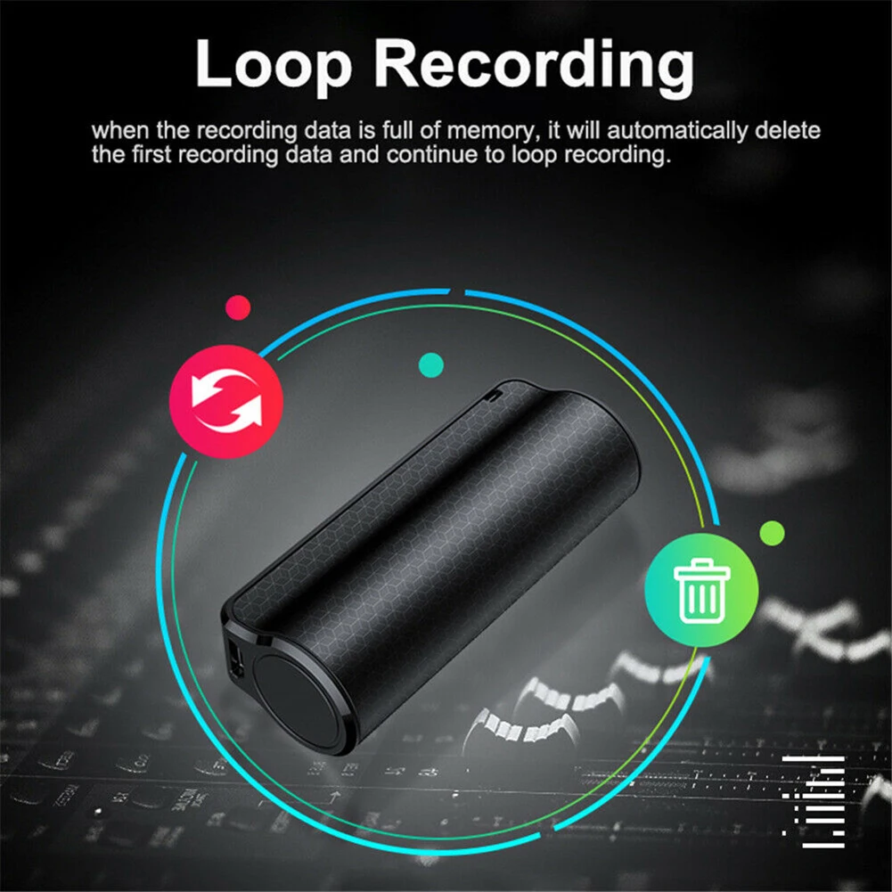 Mini Waterproof MP3 Voice Audio Smart Recorder