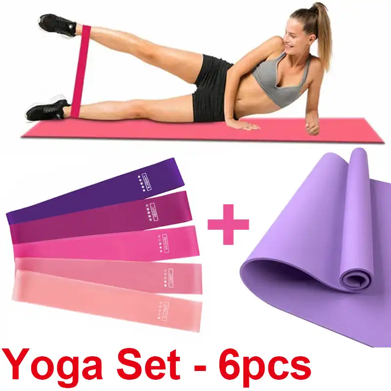Beginners Resistance Band Fitness Equipment Non Slip Yoga Stretch New