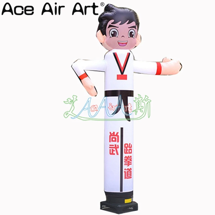 

3m H karate air dancer,inflatable dancer man,sky boy for advertising