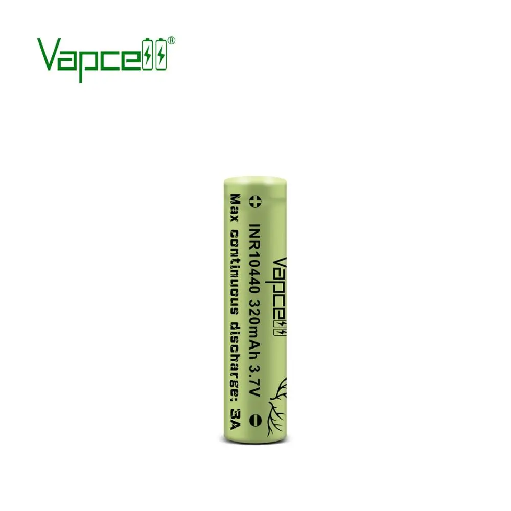 Оригинальный непрерывный перезаряжаемый аккумулятор Vapcell INR 10440 320 мач 3A max для
