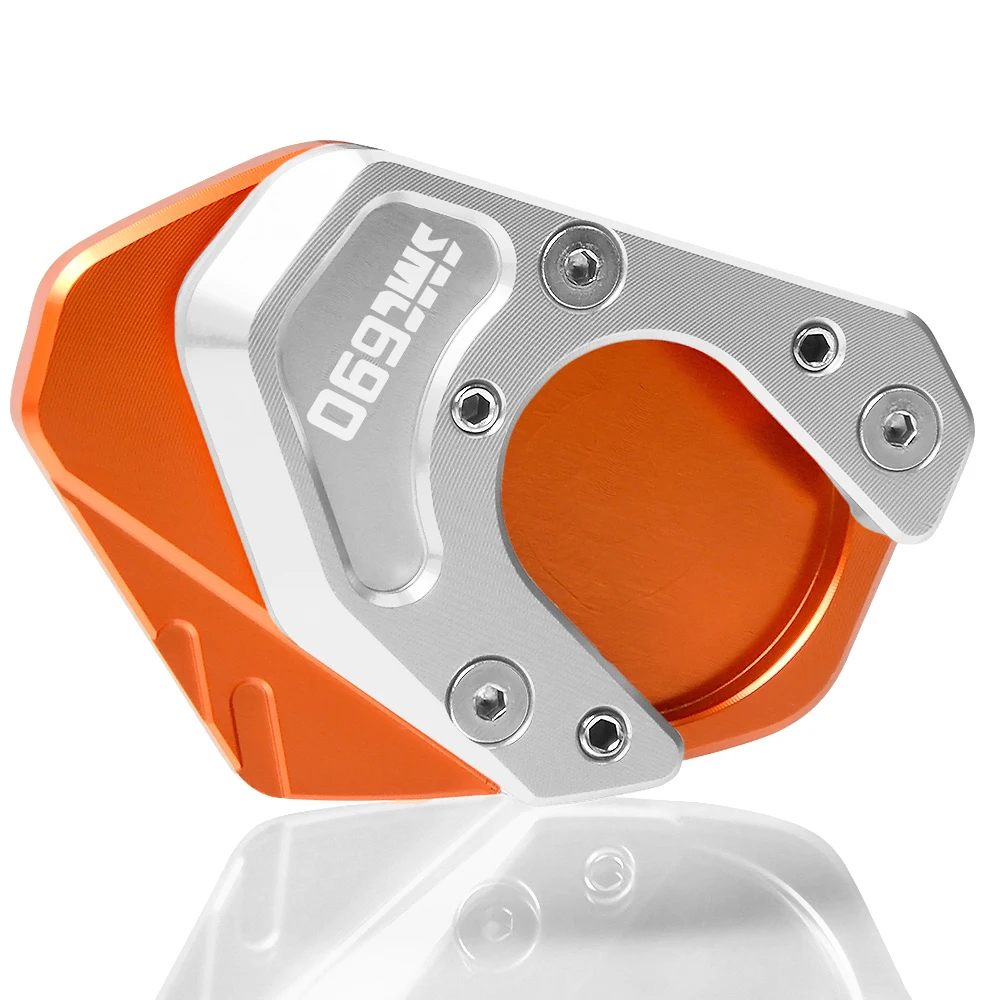Kickstand Сторона Стенд расширение пластина Pad увеличить поддержку Pad для KTM 690 Duke R 690 Duke SMC/SMCR SMC-R 690 Enduro R
