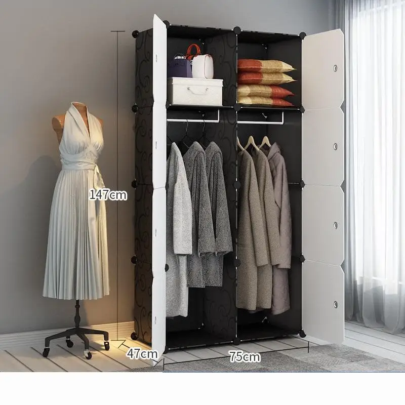 Moveis For Dresser Closet Storage Armario Almacenamiento Mueble De Dormitorio Guarda Roupa Bedroom Furniture Cabinet Wardrobe - Цвет: Version AE