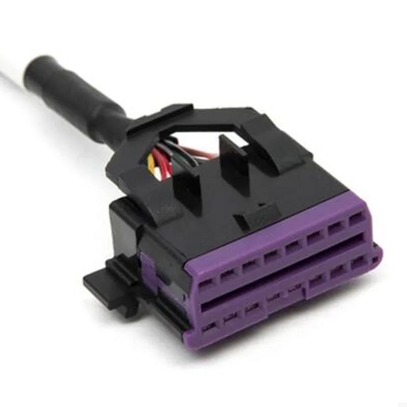 OBDII 16 pin OBD2 OBD 2 разветвитель Удлинительный кабель один штекер на два Женский Y кабель OBD2 разветвитель OBD2 удлинитель для ELM327 Icar2