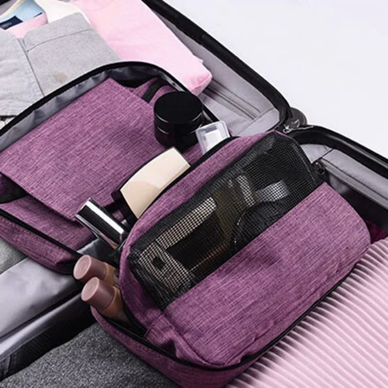 

Puimentiua Hanging Waterproof Multifunction Cosmetic Bag Large Capacity Travel Storage Bag Toiletry Bag