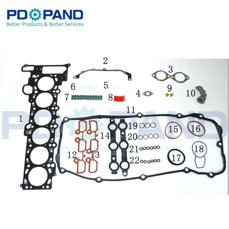 Top Quality Engine Overhaul Rebuilding Gasket Kit Upper and Lower For