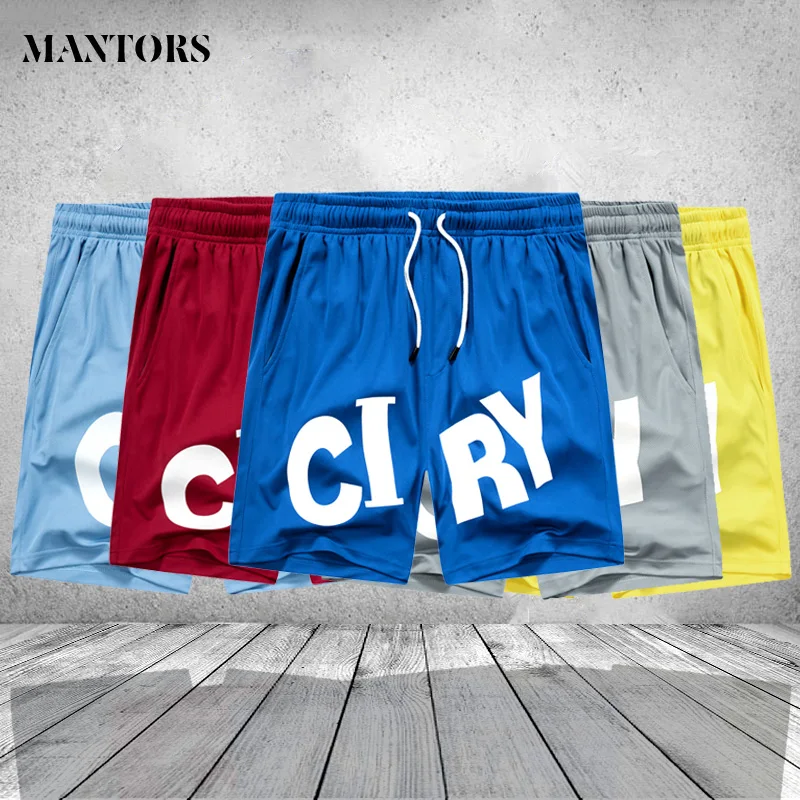 Baggy Shorts Sweatpants Men Homme Beach-Letter Jogging Summer Mens Oversize Breathable