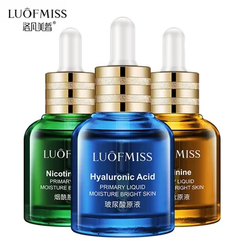 

LUOFMISS Nicotinamide hyaluronic acid Six peptide stock solution Anti-Aging essence serum shrink pores facial care face serum