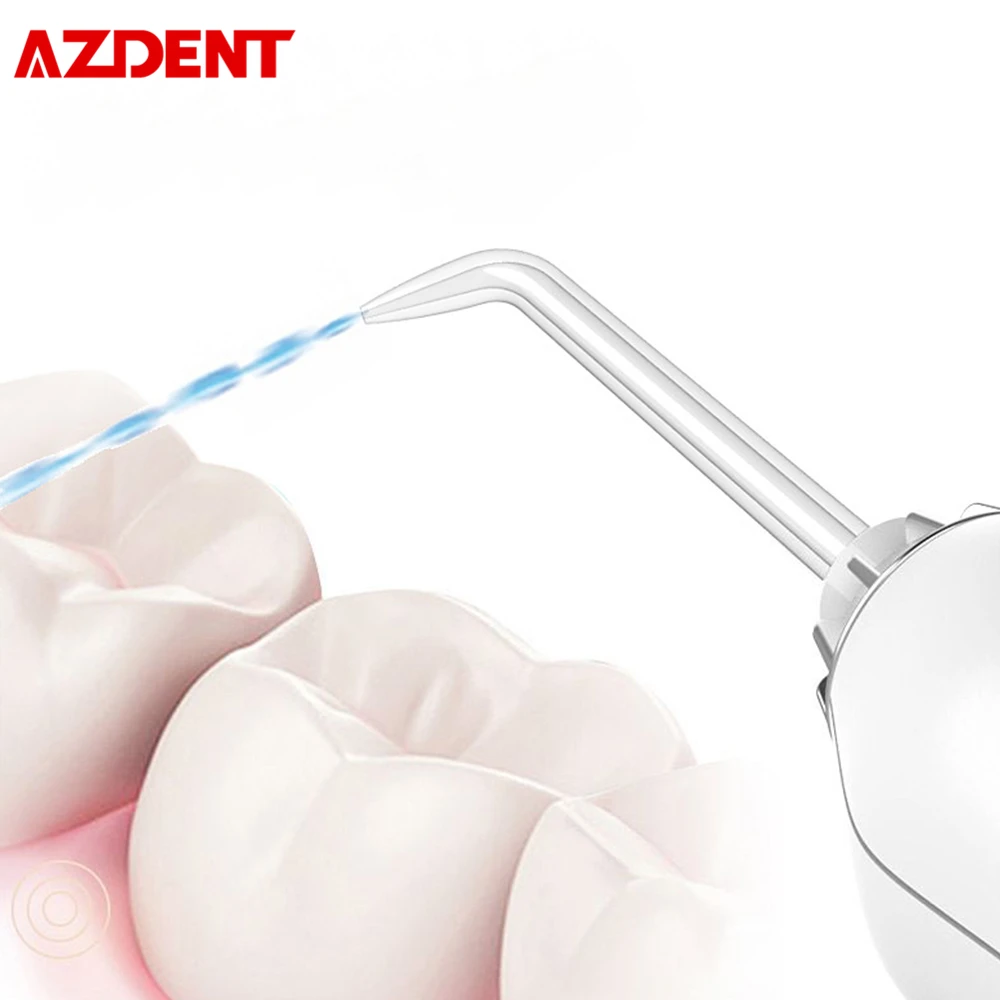 AZDENT электрический портативный ирригатор для полости рта насадка для AZDENT HF-5 USB перезаряжаемая вода зубная нить наконечник струи воды очиститель зубов