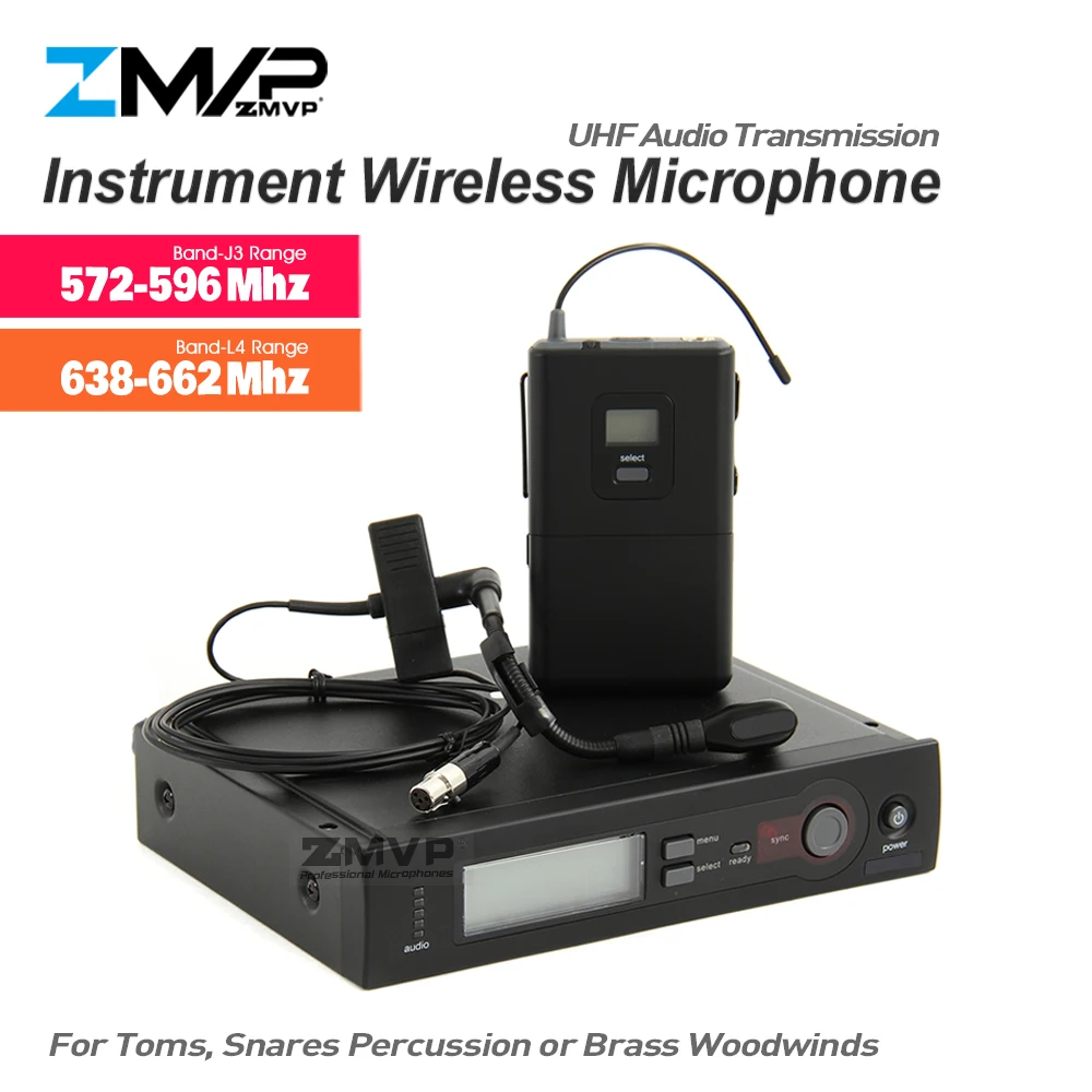 Uhf Professional Slx14 Wireless Microphone System With Slx Bodypack