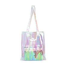 Idol стажеры лазерная сумка Cai Xu Kun Chen Li сельскохозяйственный Стиль Знаменитостей красочный, крутой сумка на плечо