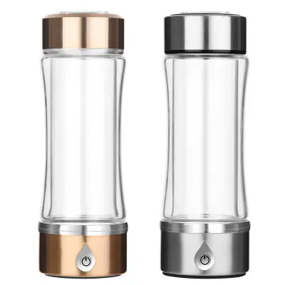 

SPE/PEM Rich Hydrogen Water Generator Alkaline Cup Electrolysis ORP H2 Hydrogen and Oxygen Separation Water Ionizer Bottle 420ml