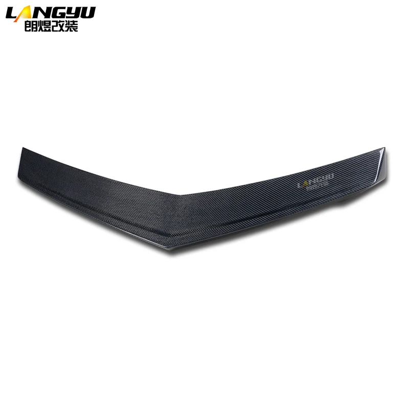 

For Cadillac CTS Sedan 4dr LY7 2008 2009 2010 2011 2012 2013 US Factory Style Real Carbon Fiber Trunk Spoiler Lip Boot Lid Wing