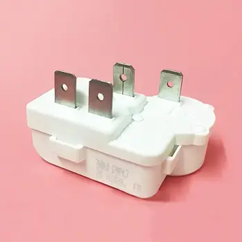 

Universal Refrigerator Compressor PTC Starter Relay Protector for Refrigerators Accessories White