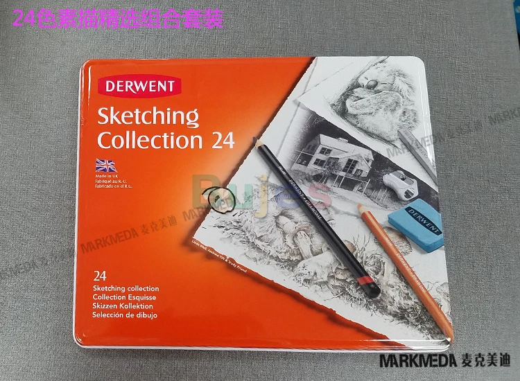 Derwent Sketching Collection 24-Pencil Set