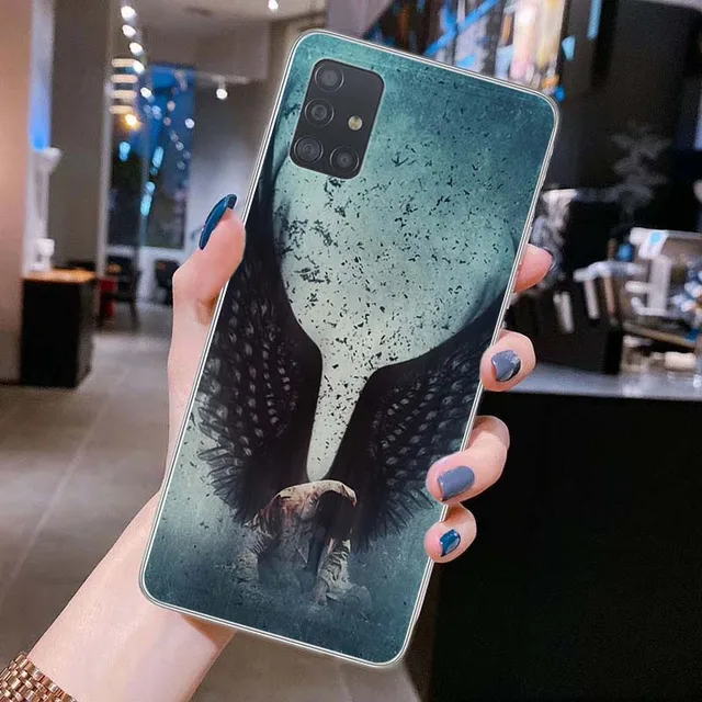 Supernatural Skull Dancing Soft Phone Case For Samsung A71 A41 A31 A10 A42 A21S A72 A52 A51 A11 A50 A70 A20e A32 A40 A12 Cover PTTM-CLS11
