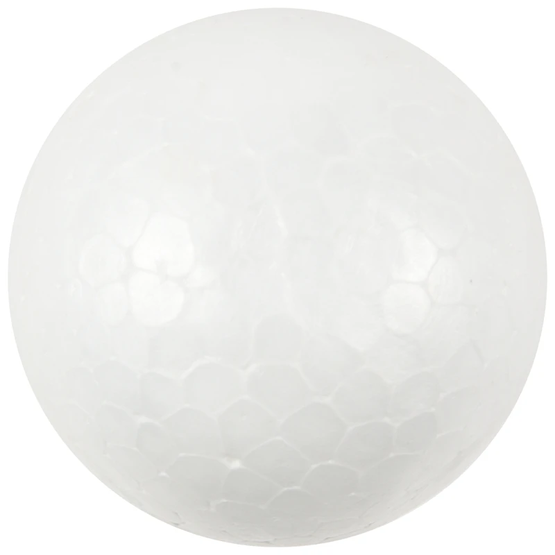 

Promotion--10 x Christmas Decoration Modelling Craft Polystyrene Foam Ball Sphere 6cm---White